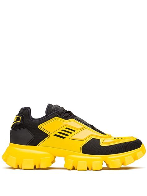 prada shoes yellow